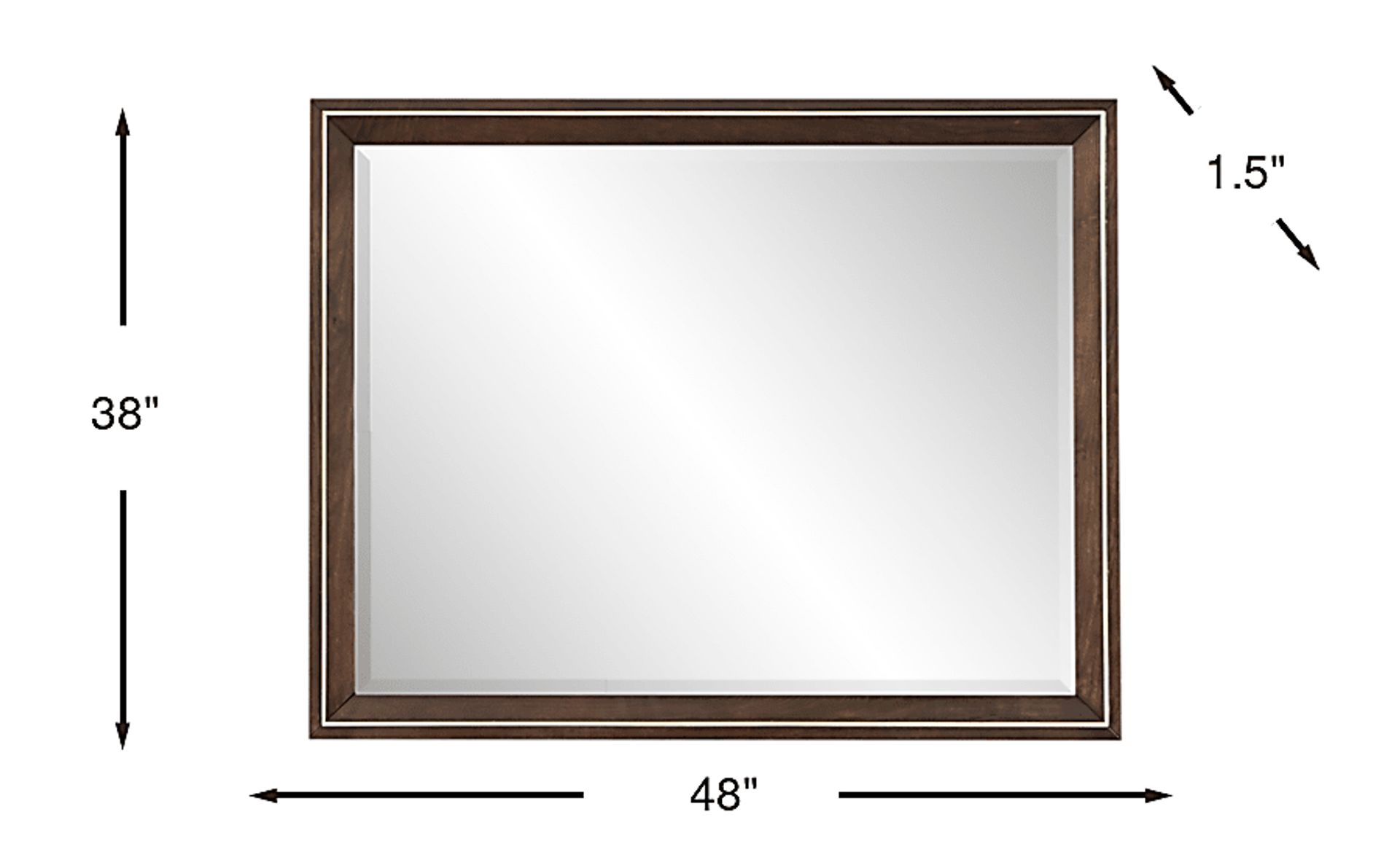 Dimension Image. Please refer to the Dimension Tab on this page for dimension details.