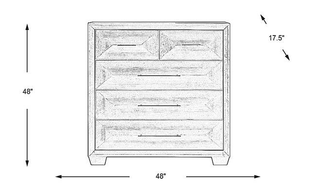 Dimension Image. Please refer to the Dimension Tab on this page for dimension details.