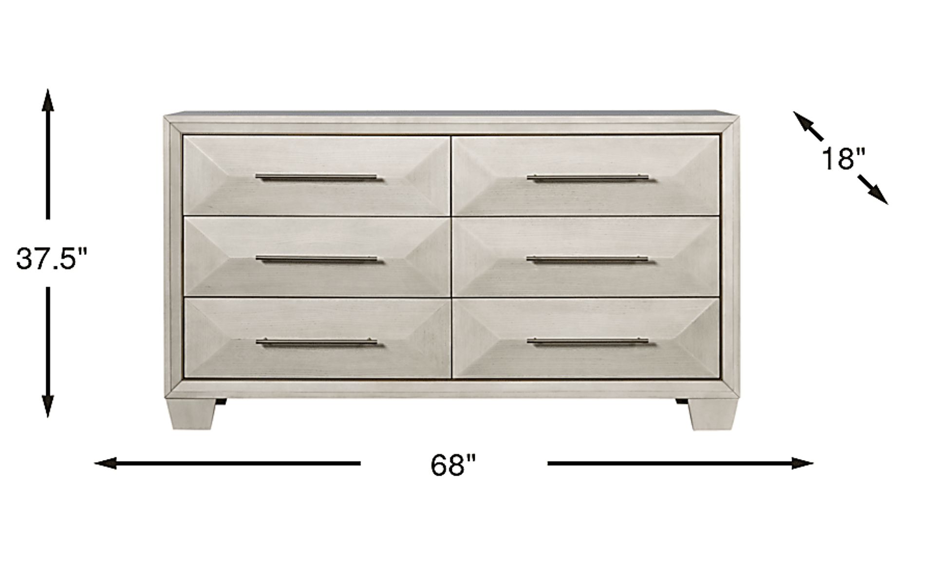 Dimension Image. Please refer to the Dimension Tab on this page for dimension details.