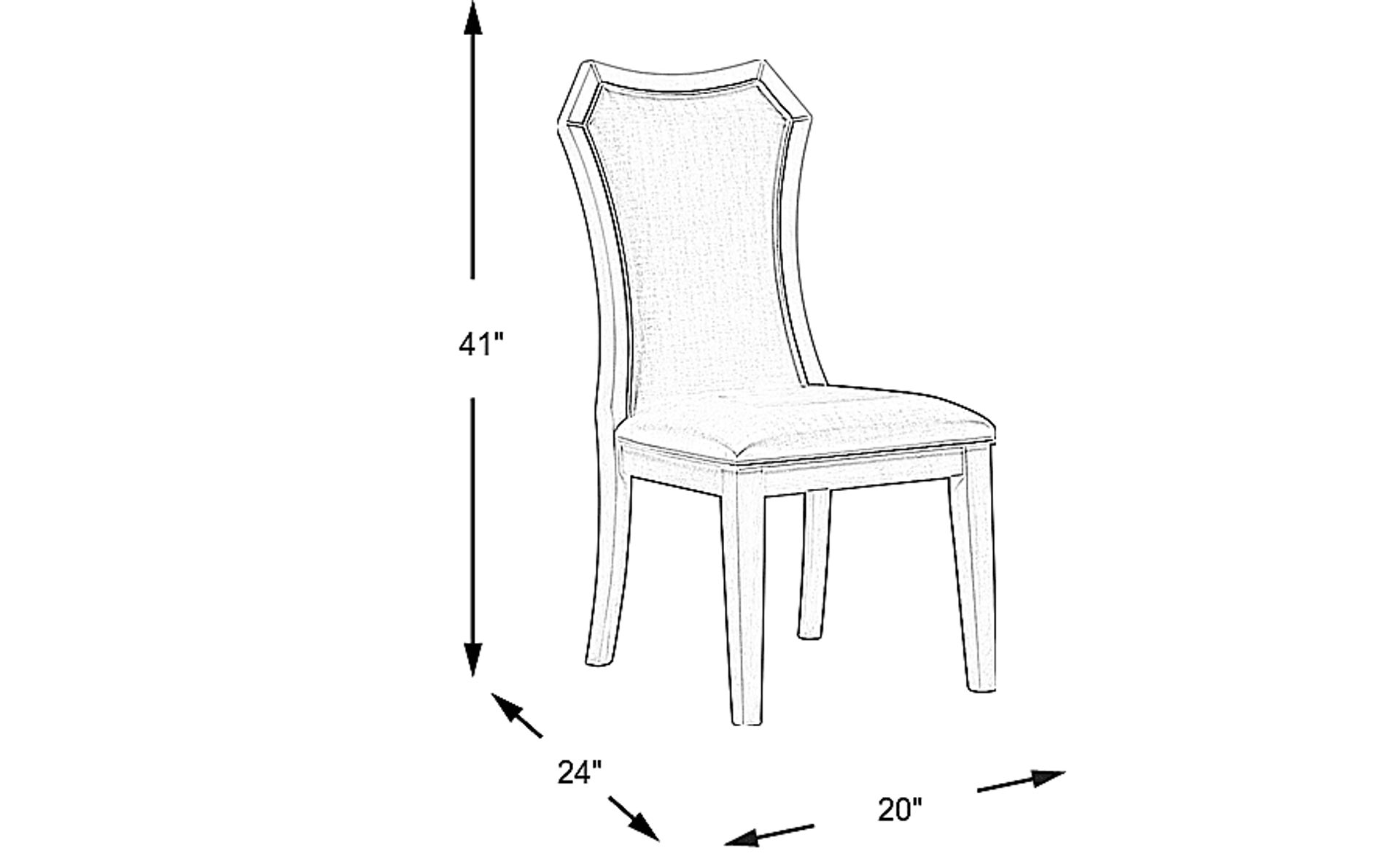 Dimension Image. Please refer to the Dimension Tab on this page for dimension details.