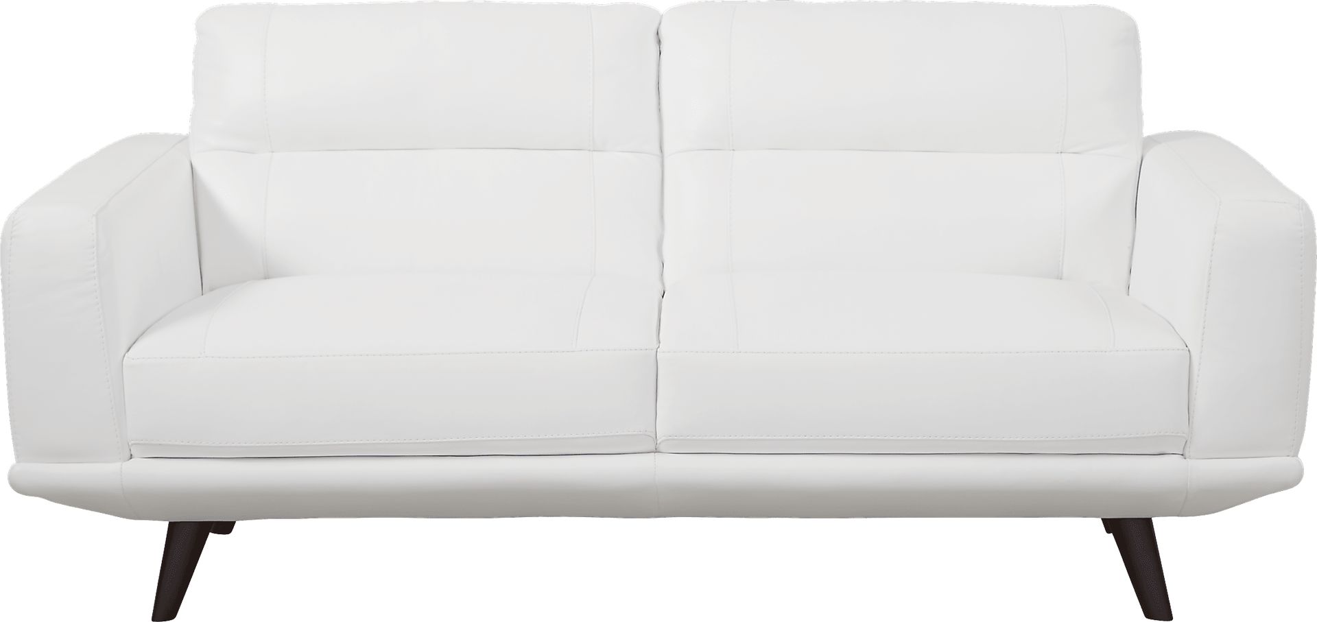 Capistrano White Leather 3 Pc Living Room - Image 3