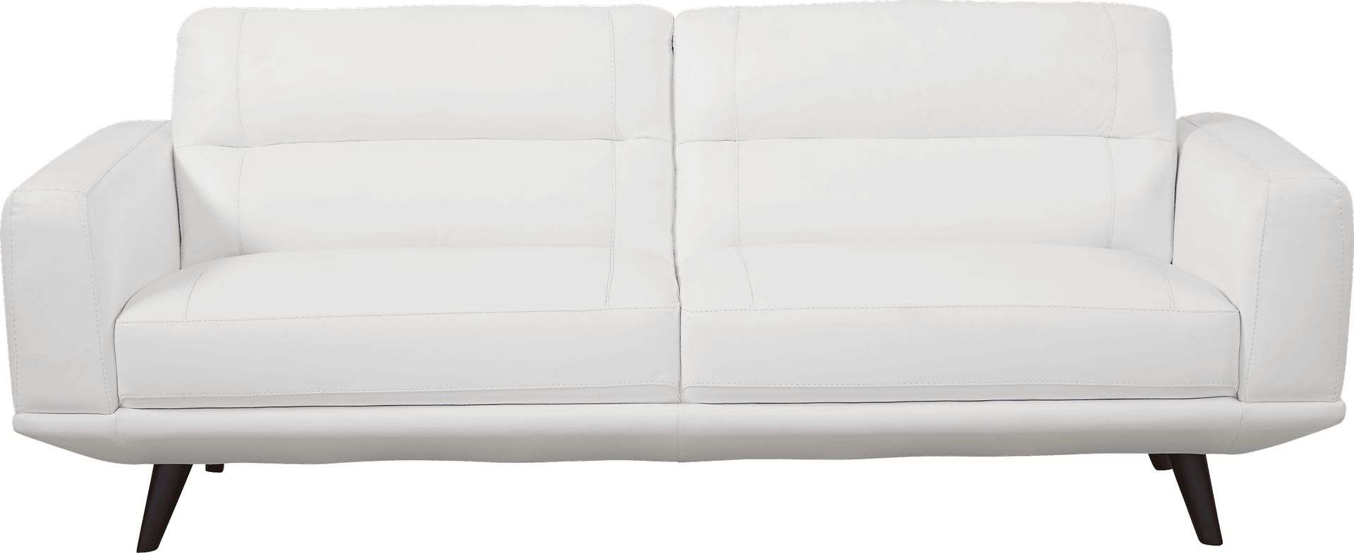 Capistrano White Leather 3 Pc Living Room - Image 2