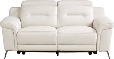 dual power reclining loveseat