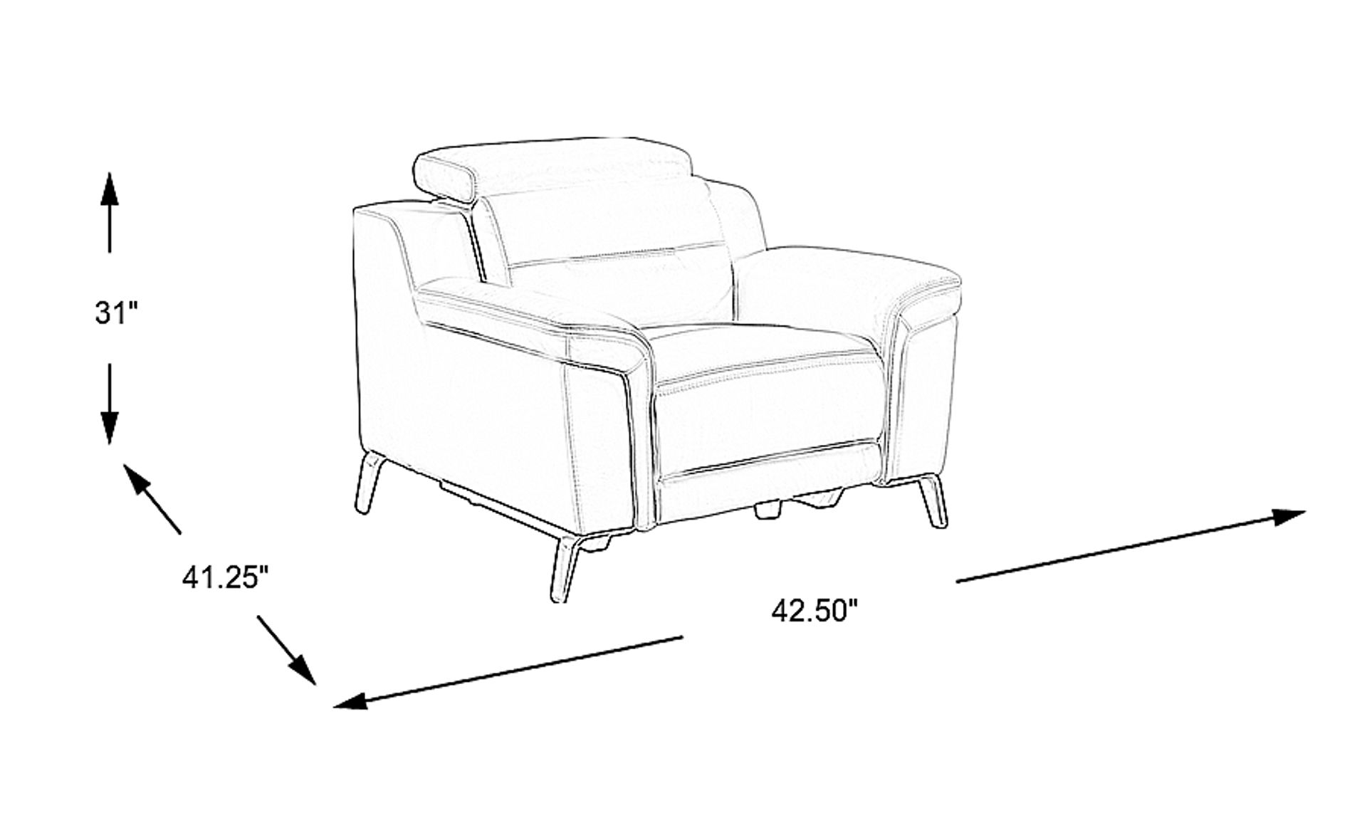 Dimension Image. Please refer to the Dimension Tab on this page for dimension details.