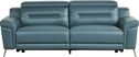 Castella 5 Pc Leather Dual Power Reclining Living Room Set