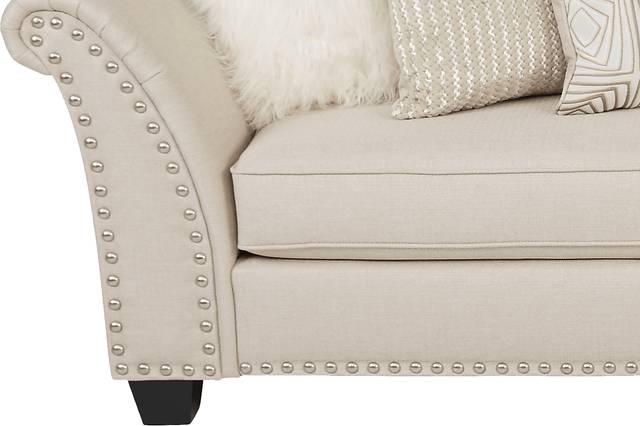 Claremont Beige 3 Pc Sectional Living Room - Thumbnail - Image 3