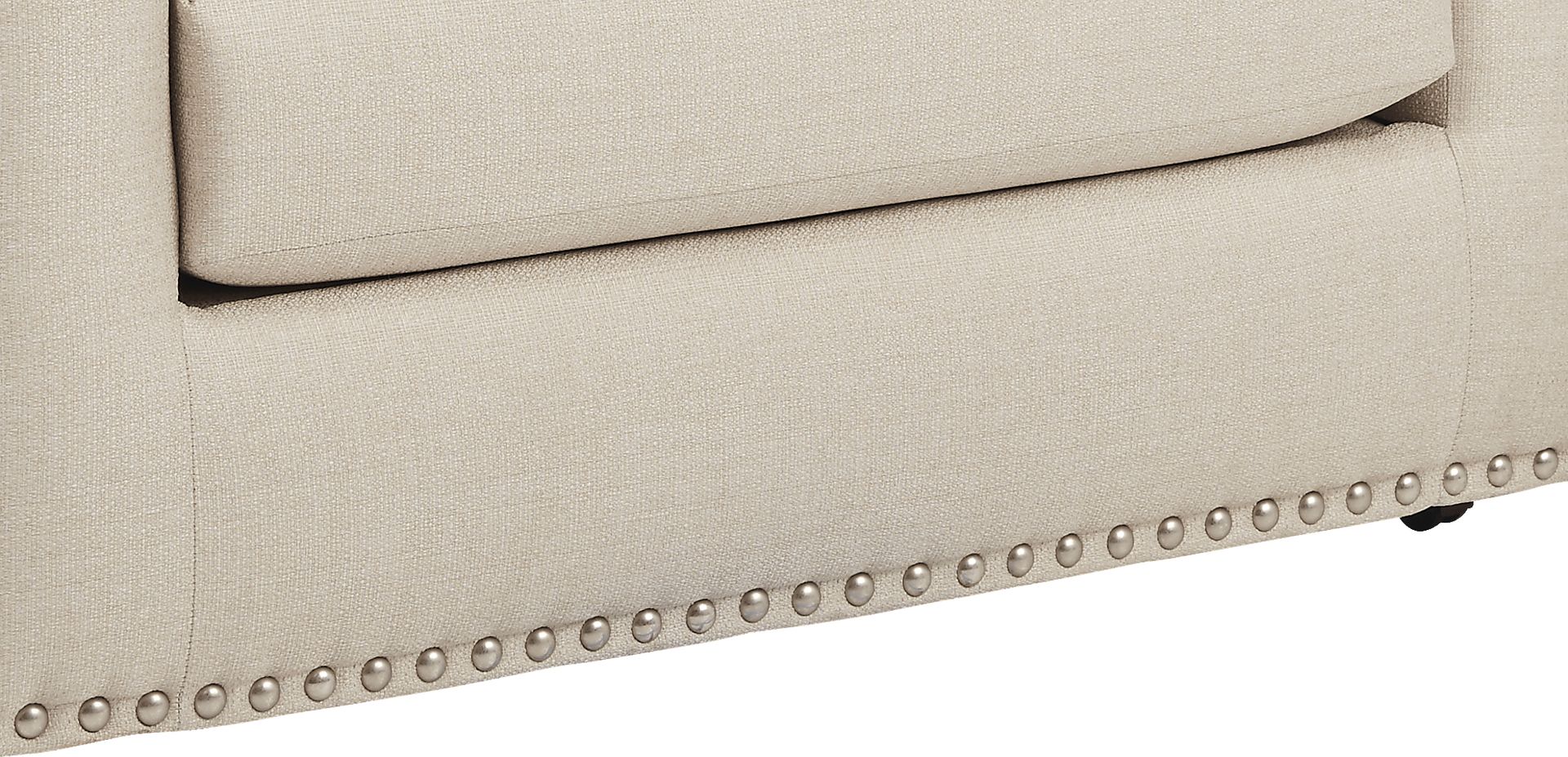 Claremont Beige 6 Pc Sectional Living Room - Image 5