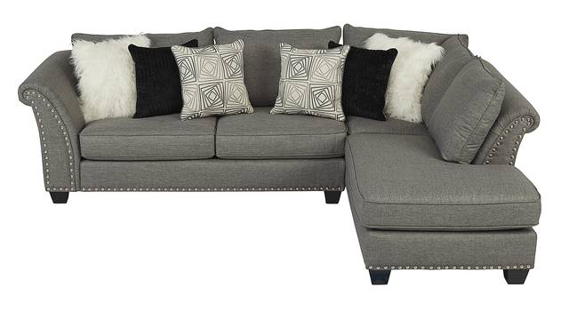 Claremont Gray 2 Pc Sectional - Thumbnail - Image 3
