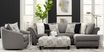 Claremont Gray 5 Pc Sectional Living Room