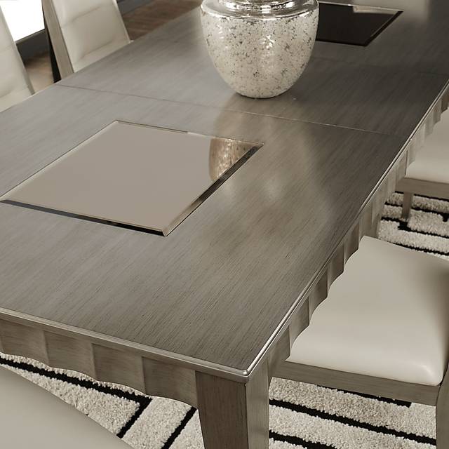 Delanco Pewter Dining Table - Thumbnail - Image 3