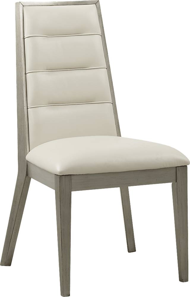 Delanco Pewter Side Chair - Thumbnail - Image 1