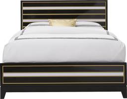 3 pc queen panel bed