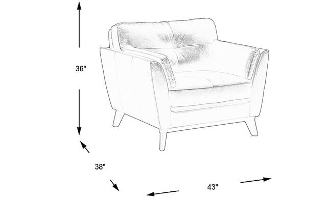 Dimension Image. Please refer to the Dimension Tab on this page for dimension details.