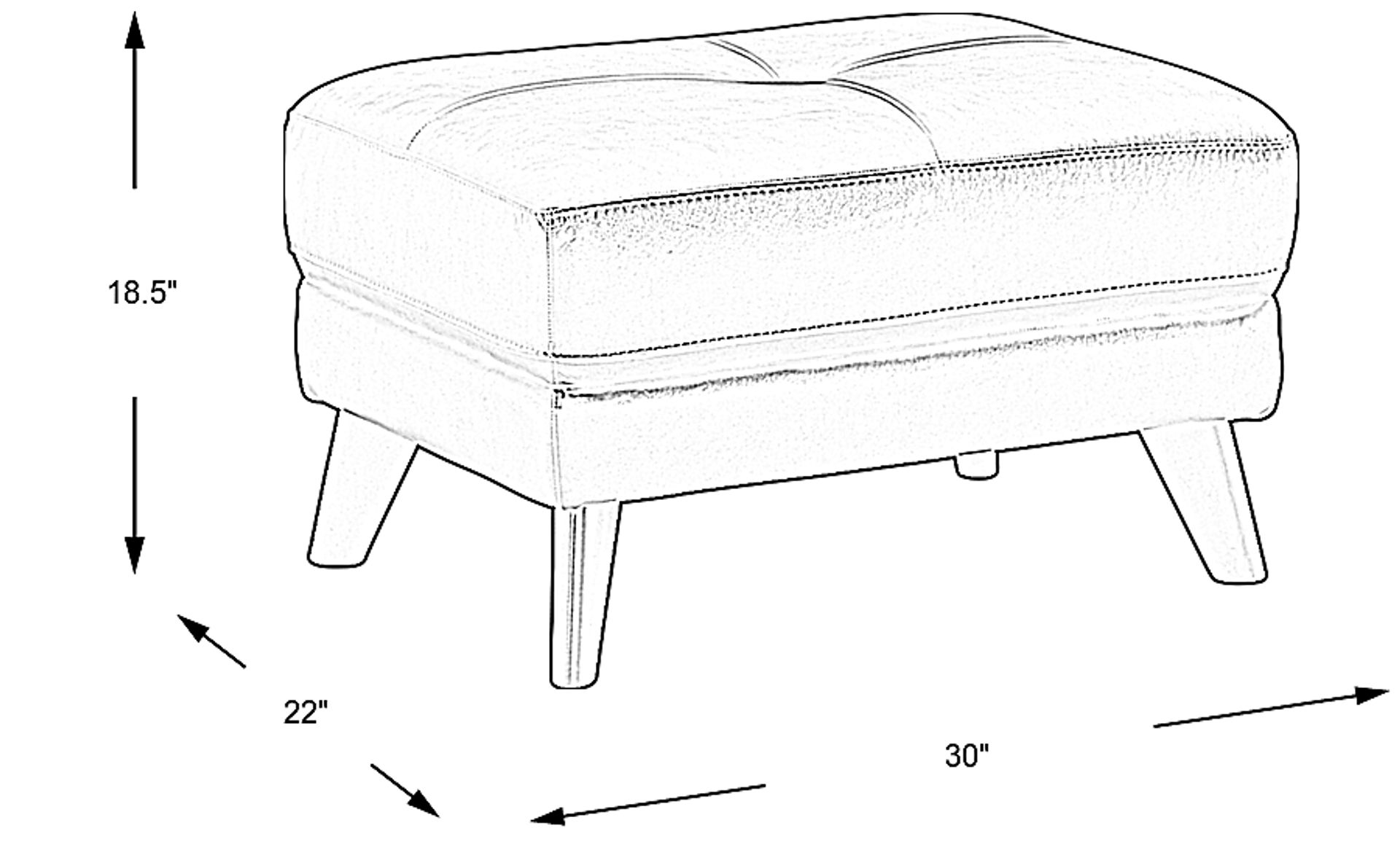 Dimension Image. Please refer to the Dimension Tab on this page for dimension details.