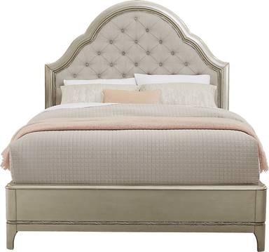 3 pc queen upholstered bed