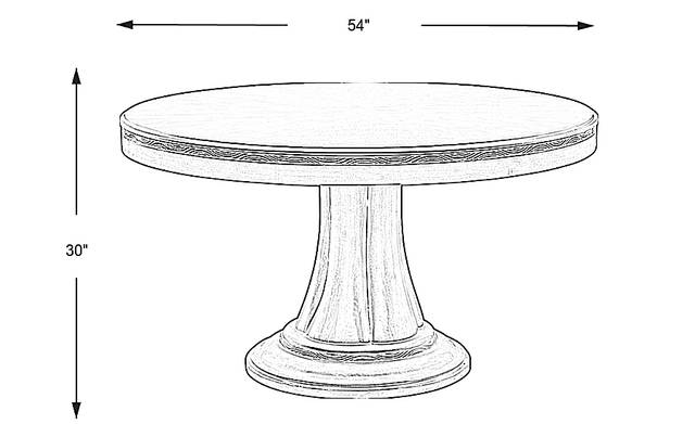 Dimension Image. Please refer to the Dimension Tab on this page for dimension details.