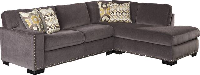 Laguna Beach Gray 2 Pc Sectional - Thumbnail - Image 1
