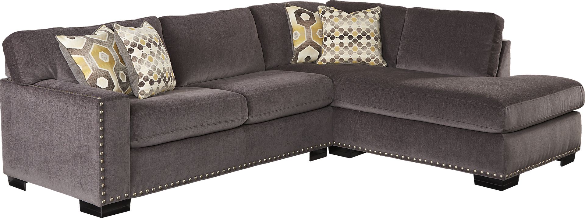 Laguna Beach Gray 2 Pc Sectional - Image 1