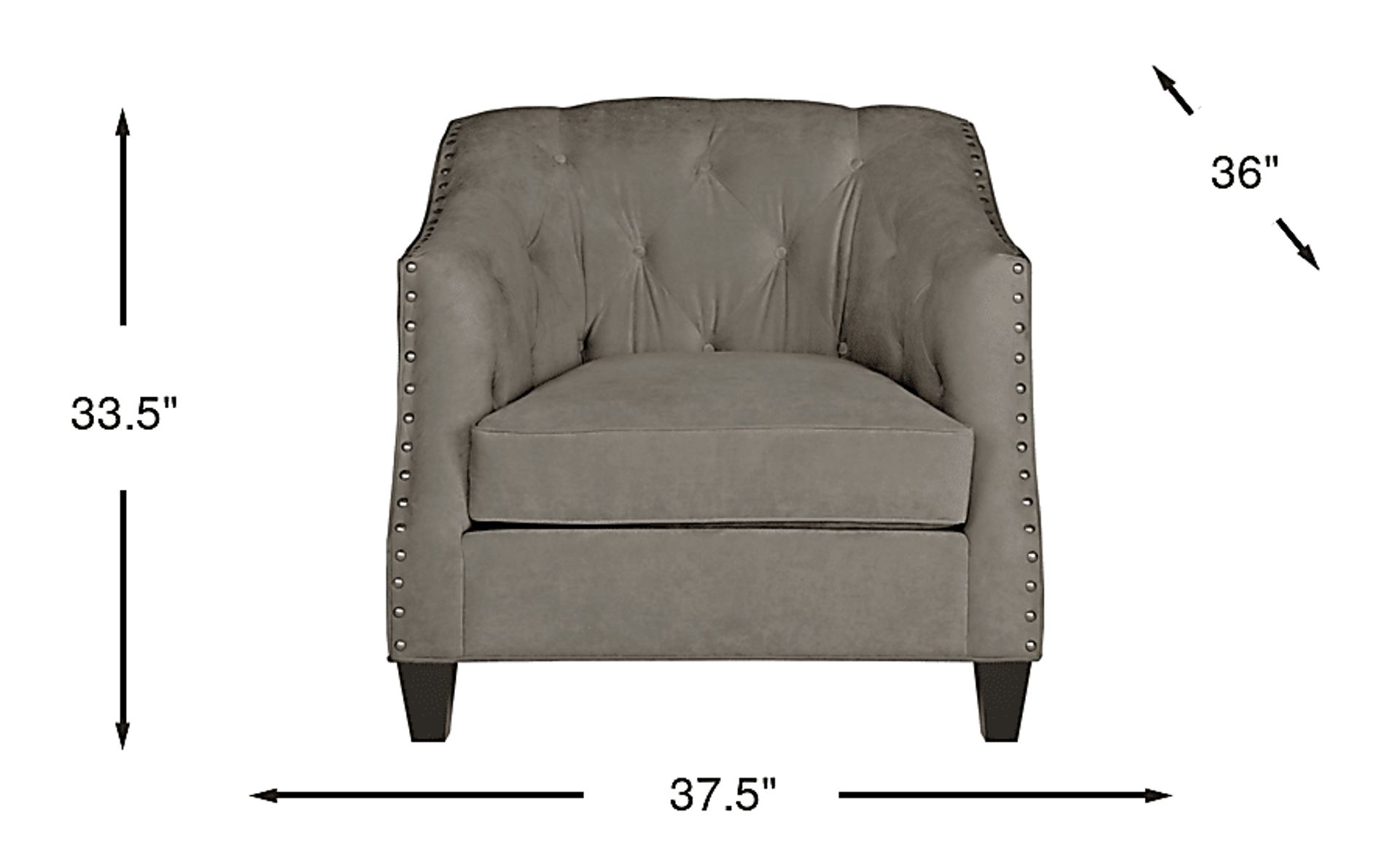 Dimension Image. Please refer to the Dimension Tab on this page for dimension details.