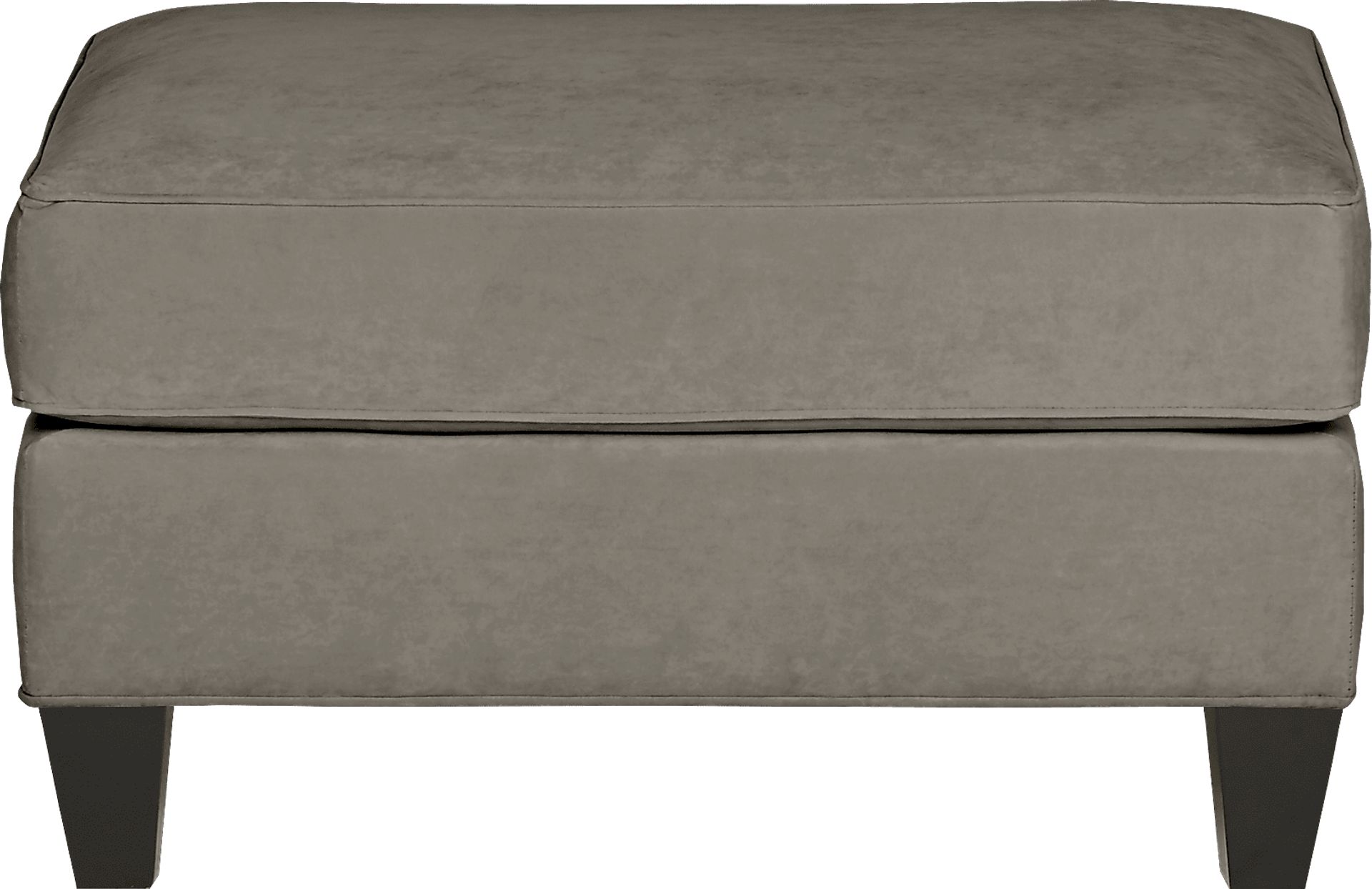 Monaco Court Charcoal Ottoman - Image 1