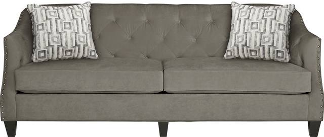 Monaco Court Charcoal Sofa - Thumbnail - Image 1