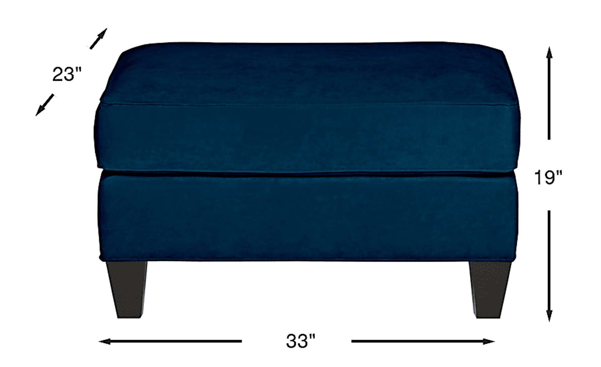 Dimension Image. Please refer to the Dimension Tab on this page for dimension details.