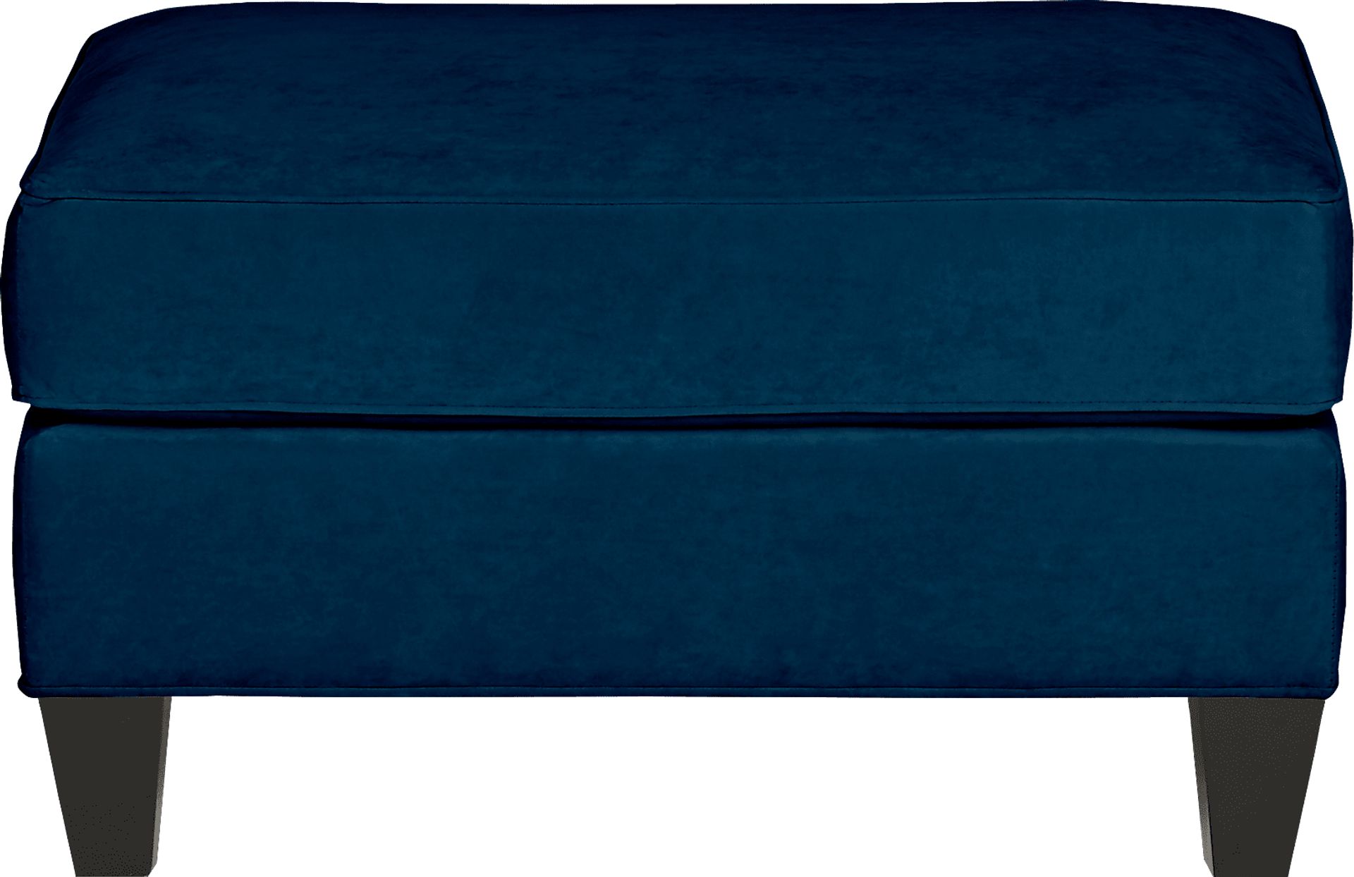 Monaco Court Navy Ottoman - Image 1