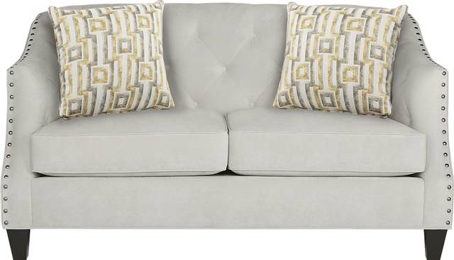 Monaco Court Oyster Loveseat - Thumbnail - Image 1