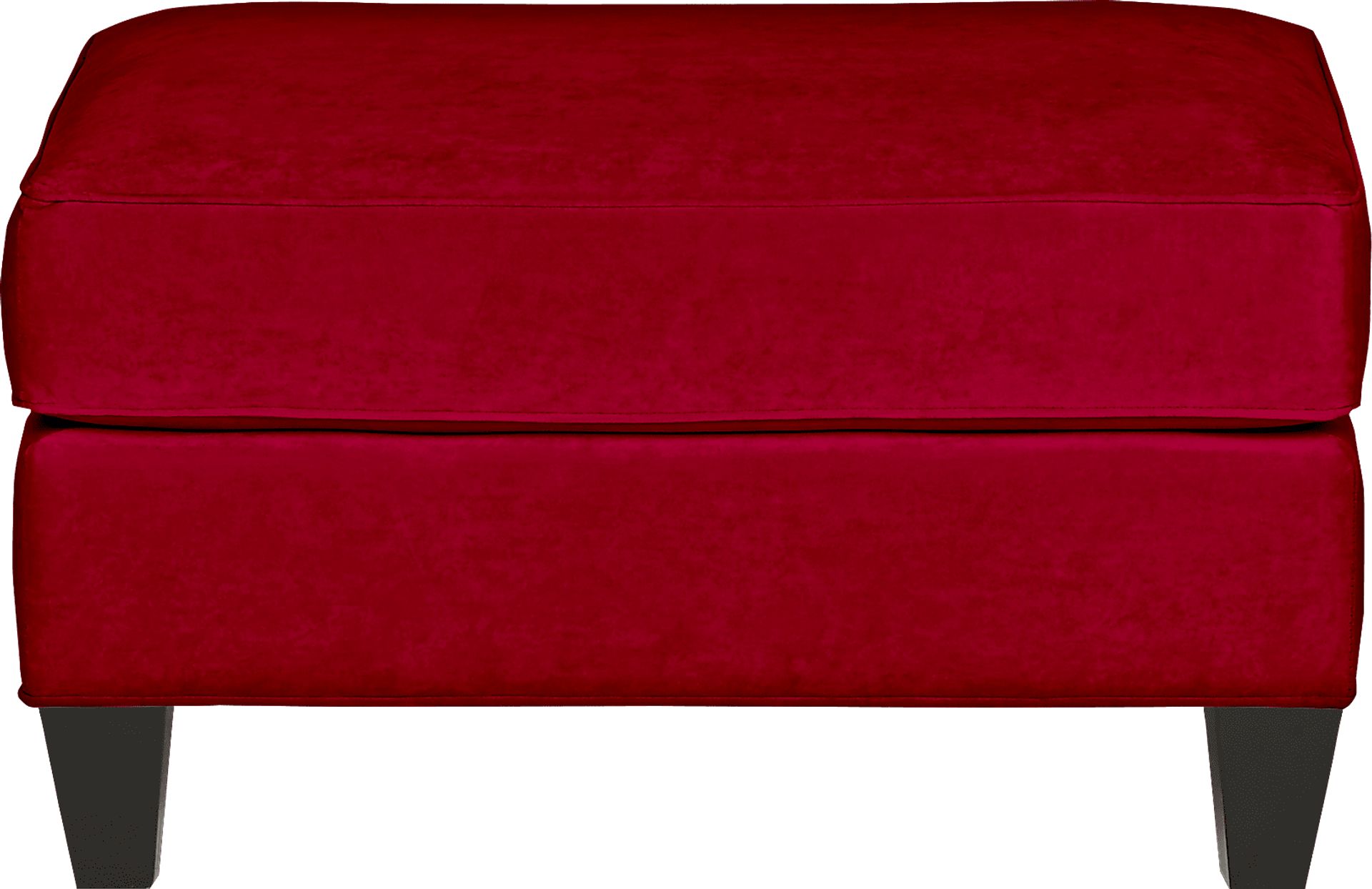 Monaco Court Scarlet Ottoman - Image 1