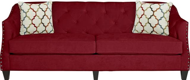 Monaco Court Scarlet Sofa - Thumbnail - Image 1