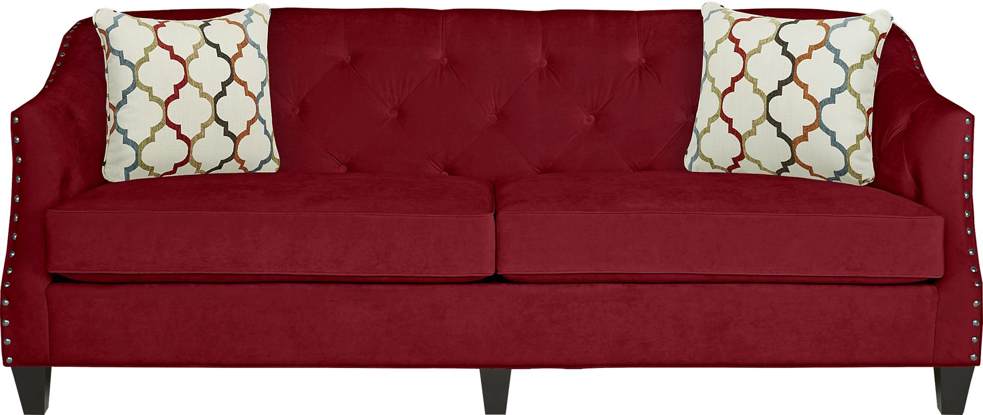 Monaco Court Scarlet Sofa - Image 1