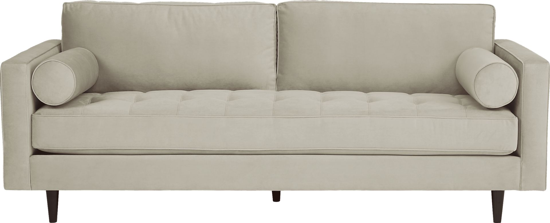 Pacific Palisades Beige Plush Sofa - Image 1