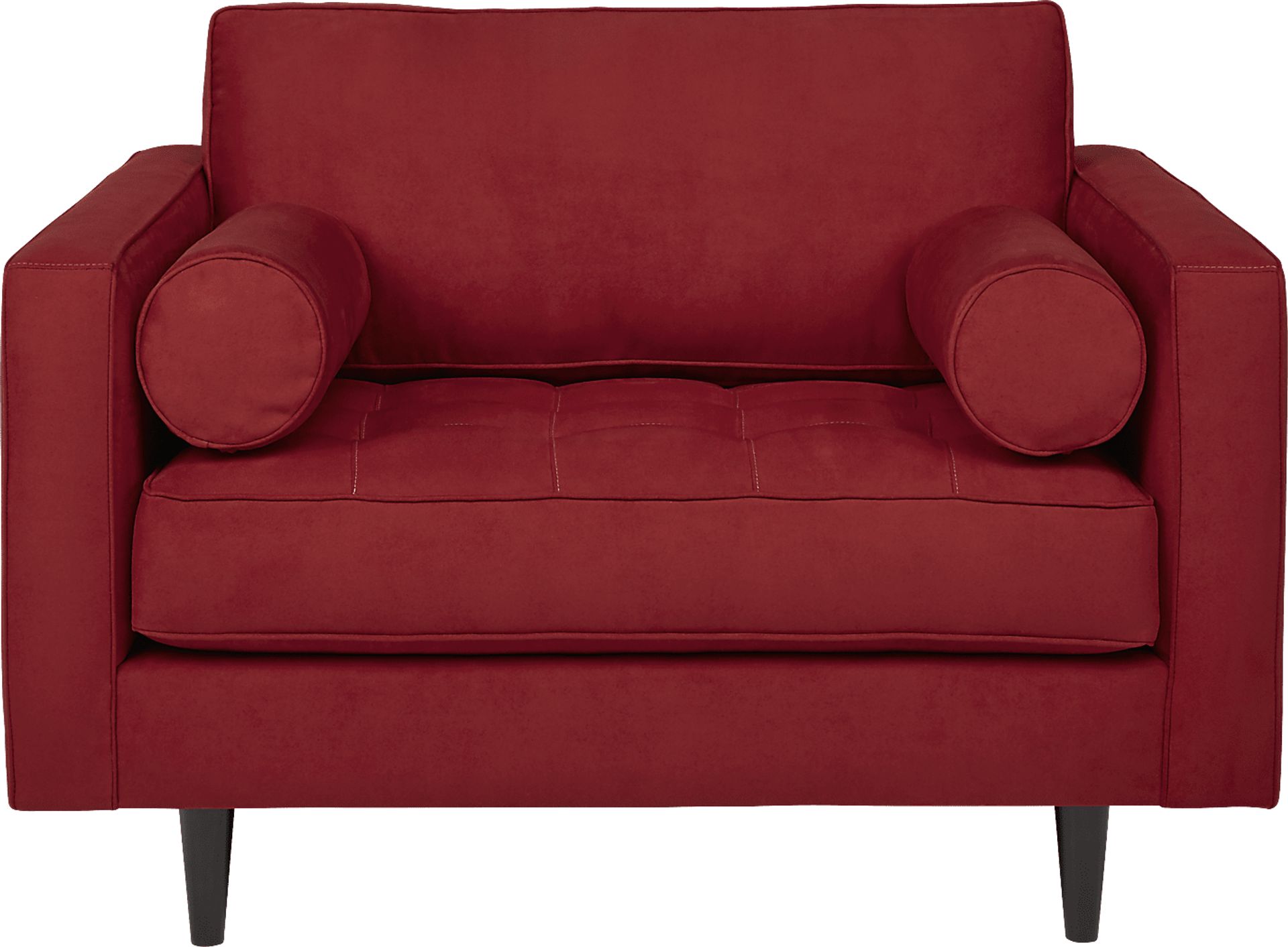 Pacific Palisades Cardinal Microfiber Chair - Image 2