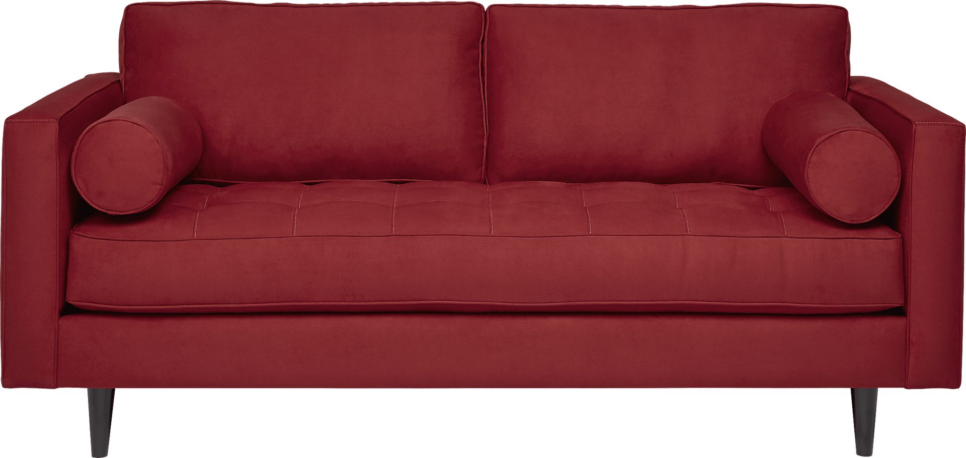 Pacific Palisades Cardinal Microfiber Apartment Sofa - Image 1