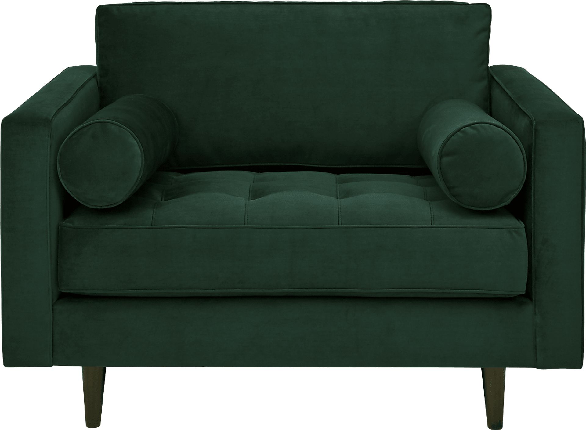 Pacific Palisades Emerald Plush Chair - Image 4