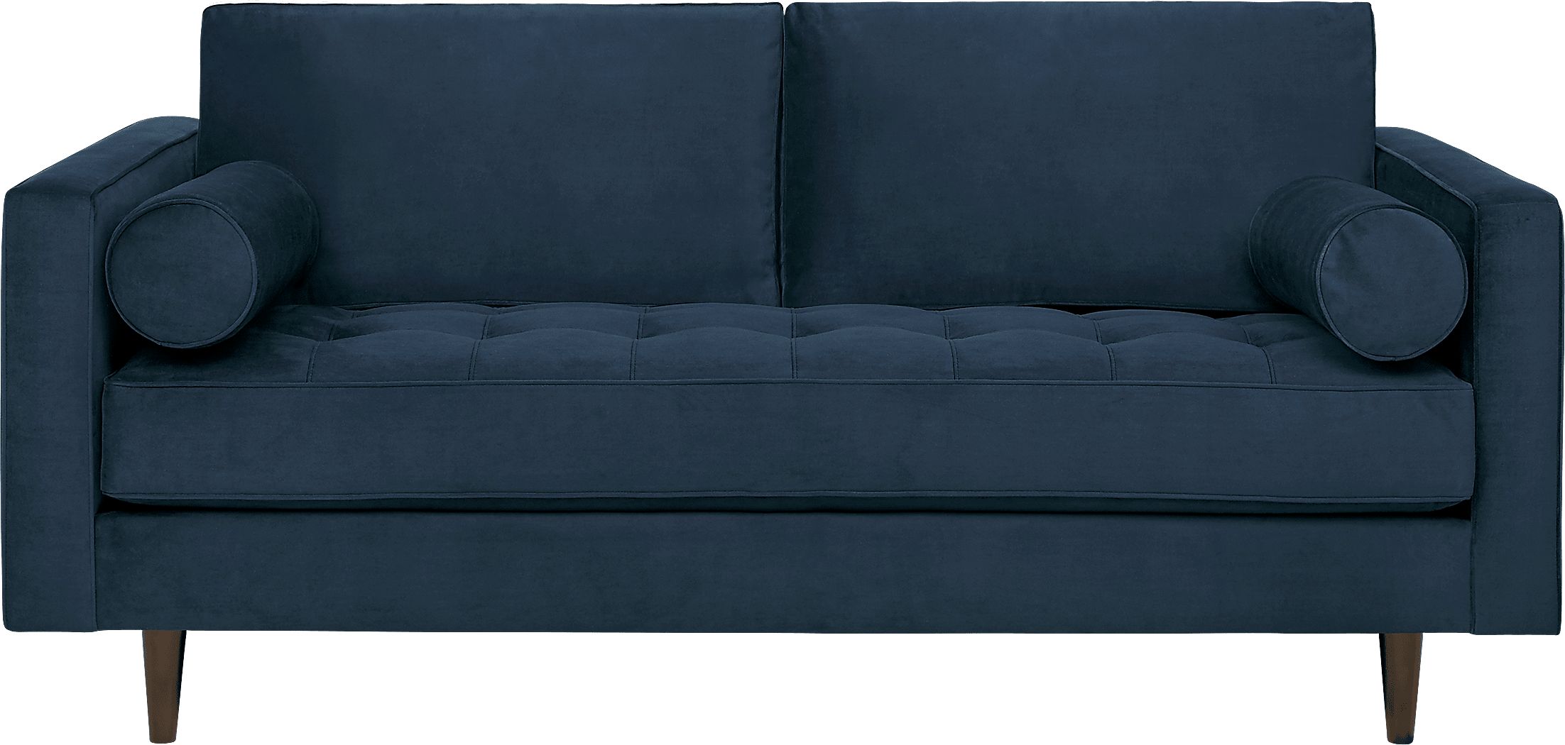 Pacific Palisades Navy Plush Apartment Sofa Rooms To Go