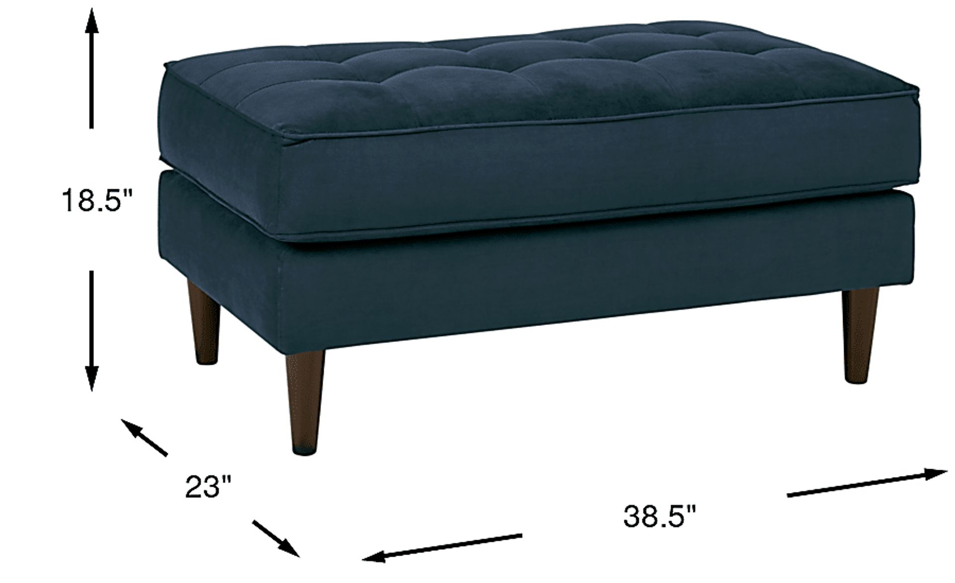 Dimension Image. Please refer to the Dimension Tab on this page for dimension details.