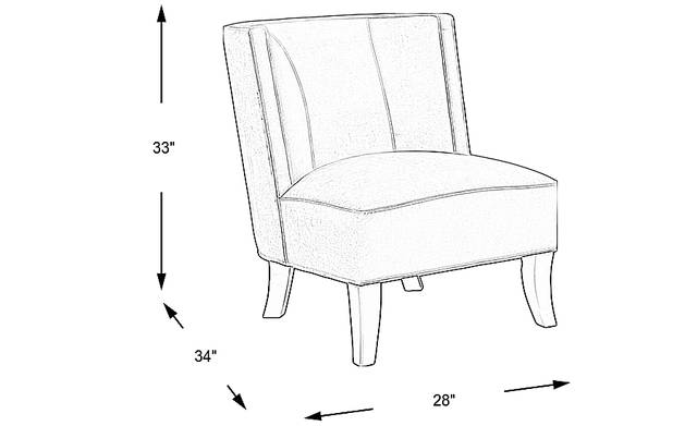 Dimension Image. Please refer to the Dimension Tab on this page for dimension details.
