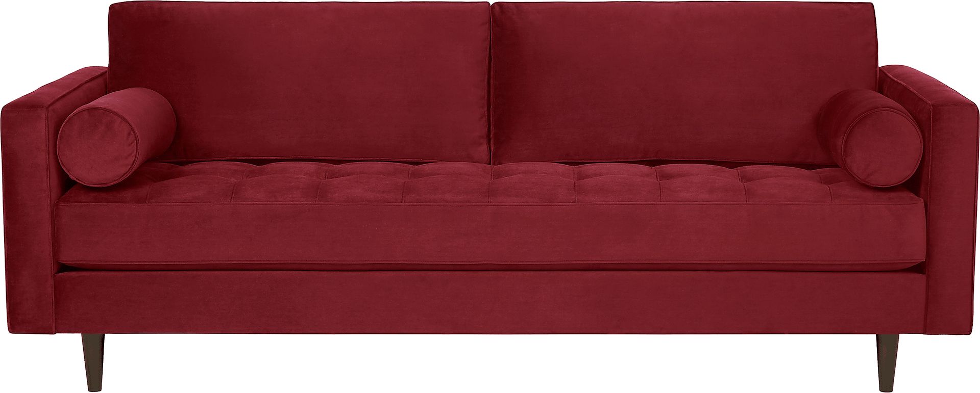 Pacific Palisades Scarlet Plush 5 Pc Living Room - Image 2