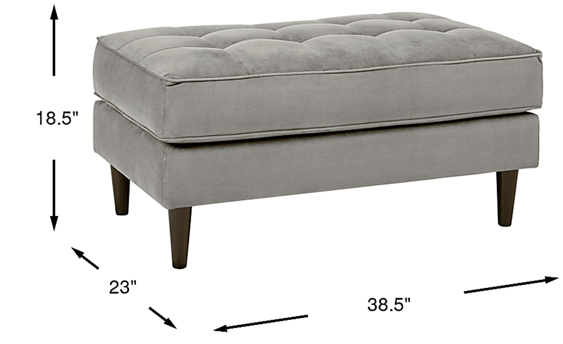 Dimension Image. Please refer to the Dimension Tab on this page for dimension details.