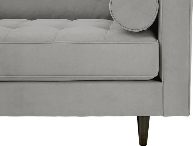 Pacific Palisades Smoke Plush 4 Pc Living Room - Thumbnail - Image 5