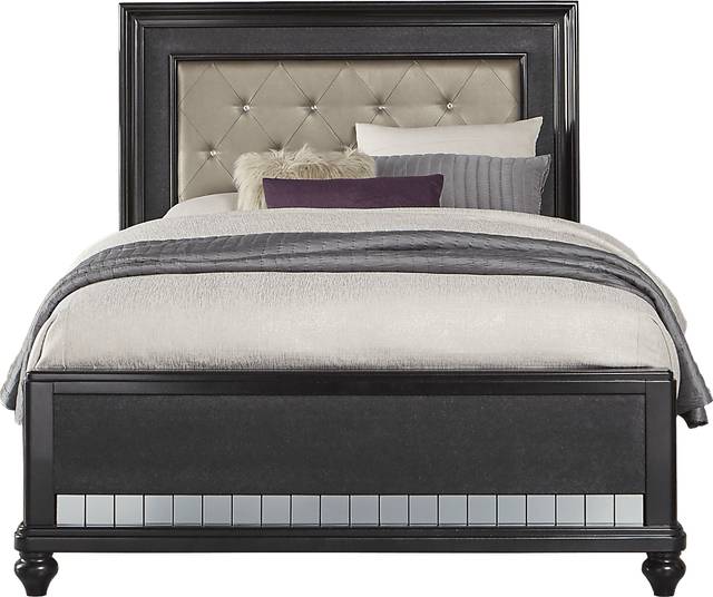 Paris Black 3 Pc King Bed - Thumbnail - Image 1