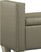 Paris Silver Storage Bench