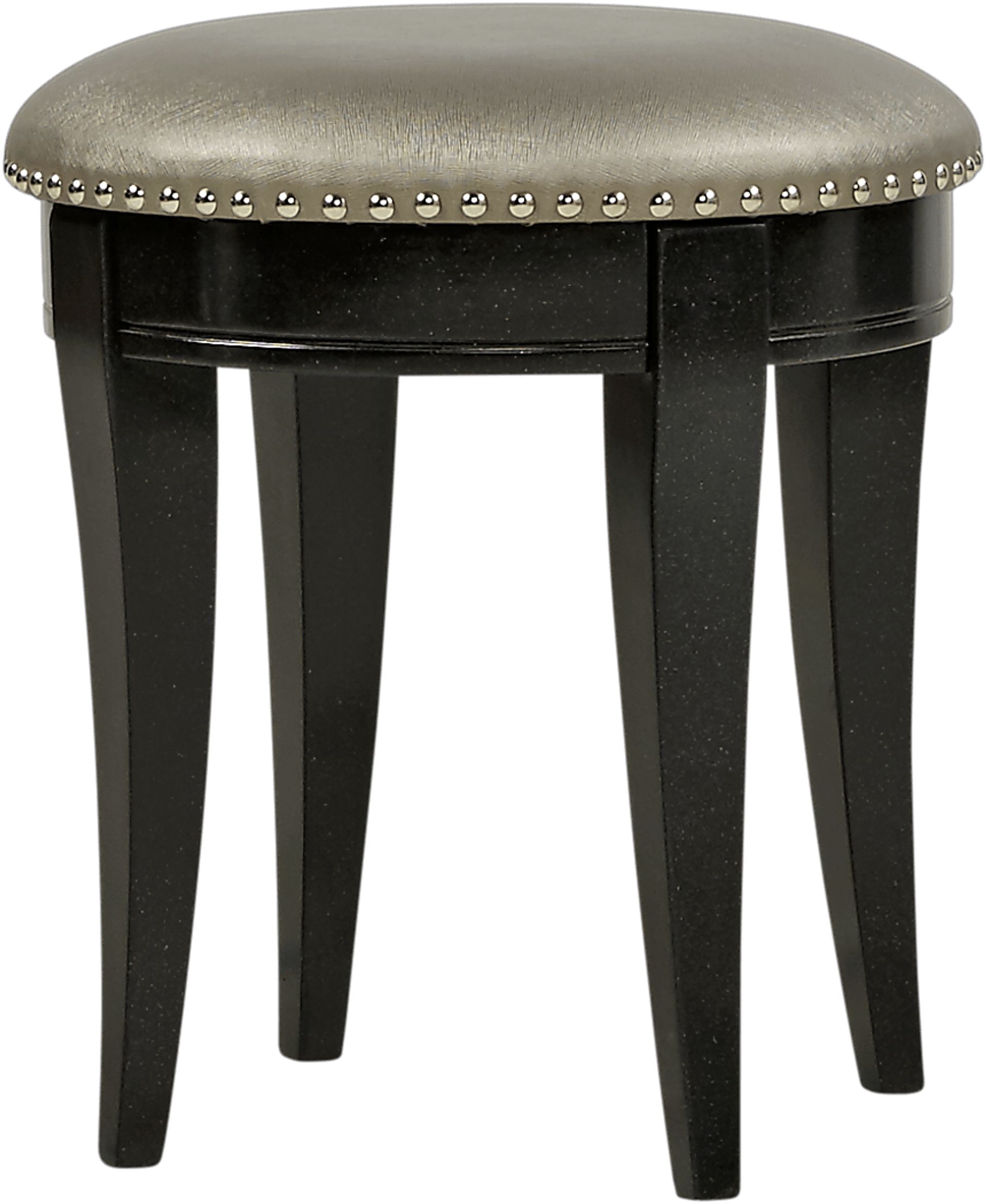 Kids Petit Paris Black Vanity Stool - Image 1