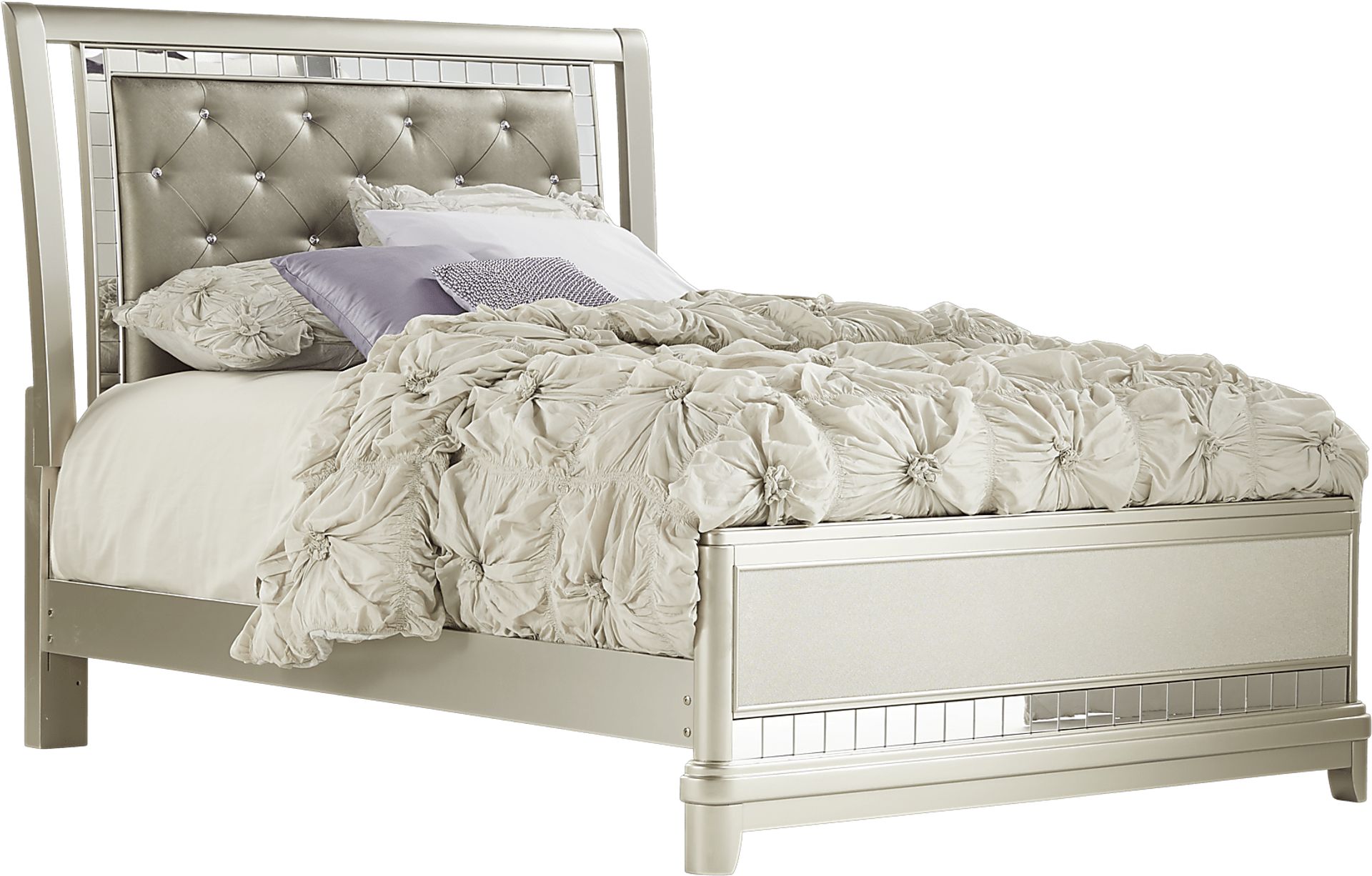 Kids Petit Paris Champagne 3 Pc Twin Sleigh Bed - Image 1