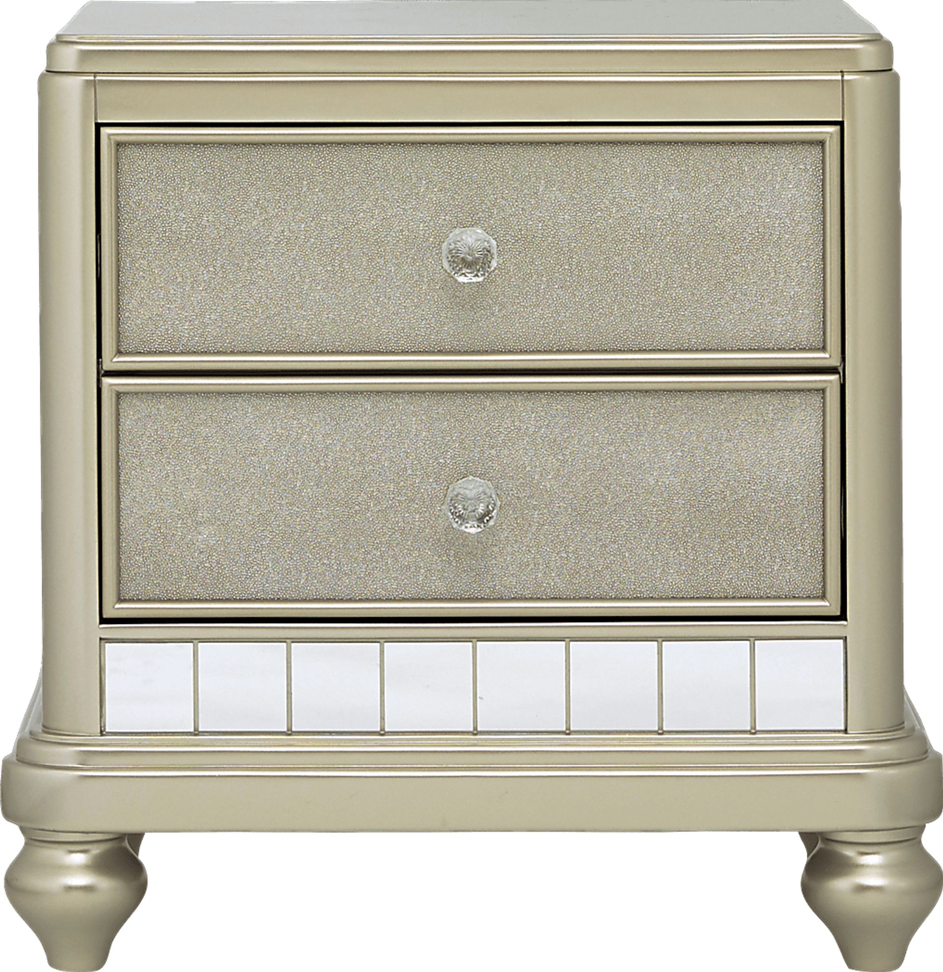 Kids Petit Paris Champagne Nightstand - Image 1