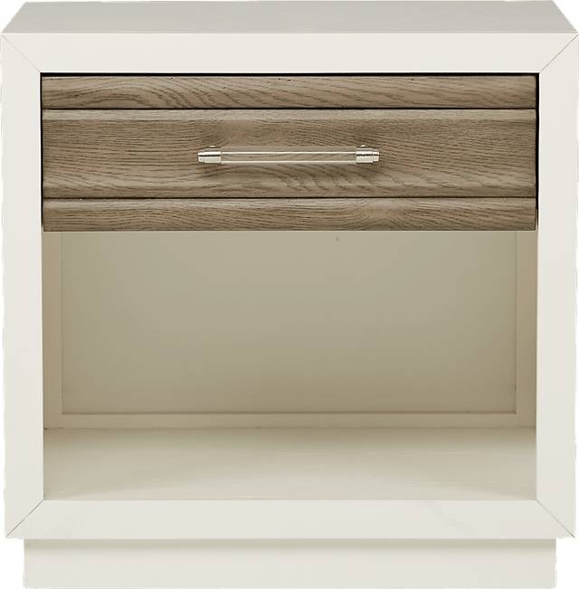Santa Fiora White 7 Pc King Panel Bedroom with Storage - Thumbnail - Image 7