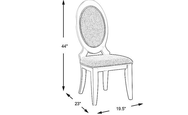 Dimension Image. Please refer to the Dimension Tab on this page for dimension details.