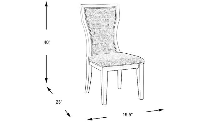 Dimension Image. Please refer to the Dimension Tab on this page for dimension details.