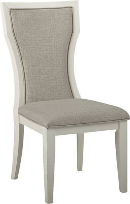rectangle back side chair